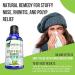 Best Made Natural Products Stuffy Nose & Sinus Relief - BM100 Drops for Rhinitis Congestion & Allergies - Buy Online on GoSupps.com