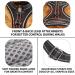 Elite Paws UK Premium Metal Buckle Dog Harness - Black Medium | Adjustable, Reflective, Padded Comfort | Front/Back Lead Attachments | Soft Handle Pet Walking Vest - Buy Online on GoSupps.com