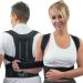 A&X Bravo Posture Corrector for Men and Women Adjustable Back Straightener Providing Pain Relief from Neck Back Shoulder & Upper Back Brace Posture Corrector Women & Back Support Belt Black - XS Black XS