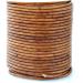 Round Leather Cord 2mm - 27 Yards - Distressed Saddle for Jewelry Making, Bracelets, Necklaces, Crafts - DIY Projects - Buy Online on GoSupps.com
