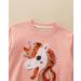 Girls Unicorn Sweatshirt for Kids | Cotton Long Sleeve Pullover | Toddler Clothes Age 2-3 Years | Casual Jumper T-Shirt | 1-12 Years - Buy Online on GoSupps.com
