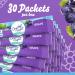 Crystal Light Sugar-Free Energy Grape On-The-Go Powdered Drink Mix 120 Count - Pack of 4 - Buy Online on GoSupps.com