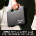 Rechargeable TENS 7000 Muscle Stimulator for Effective Pain Relief - Back, Nerve, Muscle Pain Relief - Buy Online on GoSupps.com