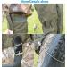 Leomix Waterproof Snake Gaiters | Snake Bite Protection for Men & Women | Adjustable Size Snake-Proof Lower Leg Gear - Buy Online on GoSupps.com