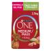 Purina One Medium/Maxi 10 kg Dog Food 4 Bags of 2.5 kg each