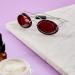 Schmerler Flexible Tanning Goggles - UV Eye Protection Sunglasses for Solarium - Red - Buy Online on GoSupps.com