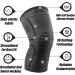 NEENCA 2 Pack Knee Compression Sleeve for Knee Pain Relief - Running, Work Out, Gym, Hiking - ACL, PCL Support - Meniscus Tear, Joint Pain Recovery - Sports Large 2 Pack, Black - Buy Online on GoSupps.com
