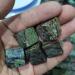 6pcs Natural Dragon Blood Tumble Stones Polished CubeHome Decoration Collection Gift Can be Used for ningxiao - Buy Online on GoSupps.com