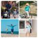 Funsland 4-in-1 Children's Leash Backpack - Anti-Lost Belt & Wrist Link for Toddlers 1-3 Years - Green - Buy Online on GoSupps.com