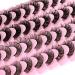 Newcally 20 Pairs D Curl Mink False Eyelashes - Fluffy Natural Look Russian Strip Lashes - Buy Online on GoSupps.com