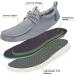 Men's Plantar Fasciitis Arch Support Sneakers - Grey | Orthopedic Comfort Loafers for Work and Diabetic Pain Relief - Buy Online on GoSupps.com