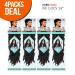 Bobbi Boss Nu Locs 14 African Roots Braid Collection 4-Pack 1B - Synthetic Crochet Braids - Buy Online on GoSupps.com