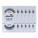 Amorus False Eyelashes 747s - Black - Pack of 6
