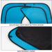 Shop Heveer Waterproof Bibs for Adults | Stylish Black Pearl Chain Pattern with Crumbs Compartment & Push Buttons - Perfect for Seniors Men & Women - Buy Online on GoSupps.com