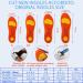 Premium Insoles for Men & Women - Shock Absorption Sports Comfort Inserts for Running Walking & Hiking - Breathable Cushioning & Support | Sizes: Men 9.5-11 Women 10.5-12 - Buy Online on GoSupps.com
