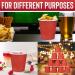 2oz Red Paper Disposable Shot Glasses for Jello Shots & Parties - Crack-Free Hard Plastic Alternative - Buy Online on GoSupps.com