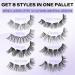 Cluster Lashes Extension 0.07mm D Curl 16mm | 8 Styles Individual Eyelashes DIY Extensions - Buy Online on GoSupps.com