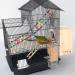 Automatic Foraging Bird Seed Feeder for Cage Parrot | Heavy Acrylic Construction | Easy One-Step Moulding Design - Buy Online on GoSupps.com