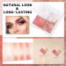 Shimmer Blush Palette: 4 Colors Long-Lasting 3-in-1 Blusher for Women - Contour, Highlight, and Enhance Cheeks with Natural-Looking Powder, Smudge-proof and Sweat-Resistant - Buy Online on GoSupps.com