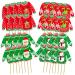 32 Pieces Ugly Sweater Cupcake Toppers Christmas Cupcake Toppers Christmas Ugly Sweater Themed Party Decoration Cupcake Topper for Christmas Party Decorations Supplies