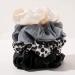 4 Mixed Big Scrunchies - Neutral Hair Ties for Thick Hair | Cute Elastic Ponytail Holders for Women & Girls - Buy Online on GoSupps.com