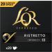  L'Or Espresso L'Or Coffee Espresso Ristretto - Intensity 11-100 Capsules (Pack of 5 x 20) - Buy Online on GoSupps.com
