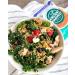 Organic Microwavable Sea Salt Quinoa - Vegan Plant Based Protein, Gluten-Free, Non-GMO Ingredients - Family Size 16oz (Pack of 6) - Buy Online on GoSupps.com