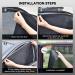 Buy Aixima Magnetic Sun Protection Curtains - UV & Thermal Insulated for Cars | 2-Piece Universal Baby Privacy Shields - Buy Online on GoSupps.com