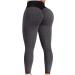 DAZLOR Women High Waist Butt Lifting Leggings with Pockets | Black XL - Buy Online on GoSupps.com