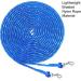 Ranypet 15m Reflecting Long Line for Cats & Small Animals - Durable Safe Disappearing Leash for Kittens Puppies & Rabbits | 50ft Blue - Buy Online on GoSupps.com