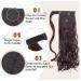 Tess 40cm Wavy Ponytail Extension - Dark Brown (#4A) - High-Quality 90g Braid Hair Extension for Length and Volume - Buy Online on GoSupps.com