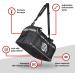 Sanabul Lab Series Mesh Duffel Gym Bag - Black/White Standard - Buy Online on GoSupps.com