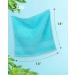 Ultra Soft Cotton Washcloths for Sensitive Skin - 12 Pack, 13x13 inches, 4 Colors - Buy Online on GoSupps.com
