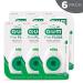 GUM Fine Waxed Dental Floss Mint - 200 Yards (6pk) | Premium Dental Care for Fresh Breath & Optimal Oral Health - Buy Online on GoSupps.com