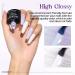MIZHSE White Pearl Aurora Shell Gel Nail Polish Set - Long Lasting 10ml*2 | For Professional Nail Art, DIY Manicure | UV/LED Lamp Required | BMLWJ245 - Buy Online on GoSupps.com