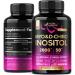 NUTRAHARMONY Inositol - Myo-Inositol & D-Chiro - Made in USA Supplements - Women Hormone Balance - Ovarian & Reproductive Support - 2000 mg Myo & 50 mg D-Chiro - 40:1 Ratio - Vitamin B8-120 Capsules Inositol Capsules
