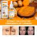 Turmeric Oil Facial Serum Turmeric Spot Correcting Serum & Illuminating Serum improves dullness diminishes spots improves skin tone moisturises and illuminates suitable for all skin type (10ML) - Buy Online on GoSupps.com