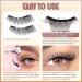 Buy WIWOSEO Reusable Magnetic Eyelashes - Dual Magnetic Lashes for a Natural Look | Glue-Free with Applicator | 2 Pairs B-15MM for Effortless Beauty - Buy Online on GoSupps.com
