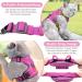 Adjustable Cat Dishes - Pink - Optimal Feeding Solution for Cats & Puppies | International Shipping Available - Buy Online on GoSupps.com