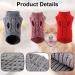 Nizirioo 3-Piece Dog Sweater Set | Warm Knitted Turtleneck for Small Dogs & Cats | Winter Pet Coat - Shop Now! - Buy Online on GoSupps.com