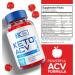 2 Pack Xslim Keto ACV Gummies for Weight Loss | X Slim Keto Plus with Vitamin B12 & Beet Root - 120 Gummies - Buy Online on GoSupps.com