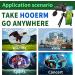 Hooerm HD Monocular Telescope 12X50 for Smartphone - High Powered for Bird Watching, Hunting & Outdoor Activities - Clear Low Light Vision - Ideal for Adults & Kids - Upgraded - Buy Online on GoSupps.com