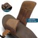 MEGNYA Men's Orthotic Walking Sandals | Arch Support, Plantar Fasciitis Relief | Comfortable Slide Sandals for Foot Pain | 11 W3 Dark Brown - Buy Online on GoSupps.com