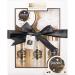 Brubaker Cosmetics - Thanks Mama - 5 -part shower and swimming set with roses vanilla fragrance - Mother gift set with peeling sponge - Nursing with loop black white and gold gift set in gift packaging