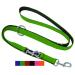 Dey - Premium Hundeleine Air Mesh 2m |3 -way adjustable |For small medium -sized and large dogs |Many colors |Doubleein dog cat |Tow leash |Fire leash |Puppy leash |Green S S/M - 2.0 x 200 cm green