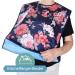 Shop Celley Adult Bibs - 2 Pack Washable & Reusable Crumb Catcher for Seniors Floral Patterns - Buy Online on GoSupps.com