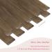 Buy If-Salt Tape Extensions Real Hair - 10pcs Bright Ash Brown 20g 30cm Invisible Smooth Hair Extensions for Girls  - Buy Online on GoSupps.com