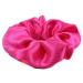 Mytoptrendz Plain Satin Hair Scrunchies Ponytail Hair Tie Traceless Luxurious Bobbles Classic Hair Accessory (Pink) - Buy Online on GoSupps.com