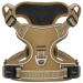 Heele dog crockery dog harness medium-sized dogs with handle reflective dog dishes upholstered chest harness no sweater dog adjustable brown m m mc-braun