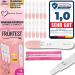 Femme Favor pregnancy test 12 pack pregnancy test early test high reliability pregnancy test 99% accuracy early swallowing test fast & exact results